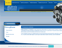 Tablet Screenshot of akademiapu.pl